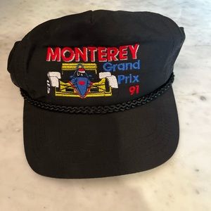 Vintage Monterey race hat